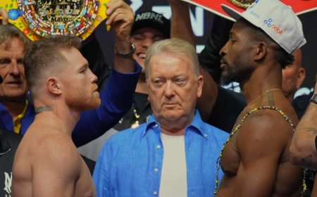 Canelo Alvarezas prieš Williamą Scullą: bokso žvaigždė neįvertina varžovo ūgio pranašumo kovoje dėl visų pasaulio čempiono diržų