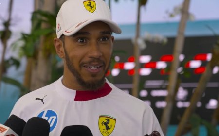 Lewiso Hamiltono aštrus dialogas su „Ferrari“ vadovu po Majamio GP: „Būčiau galėjęs pasakyti dar daugiau“