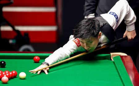 Pasaulio snukerio čempionatas baigėsi po diskvalifikacijos grįžusio kino pergale