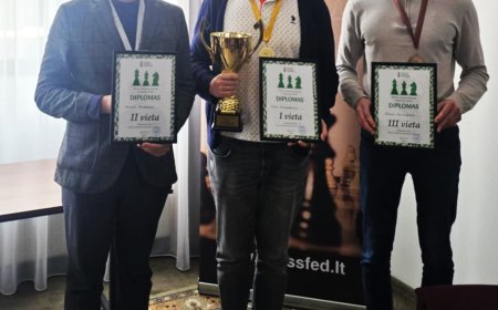 Vyrų čempiono titulą susigrąžino Stremavičius