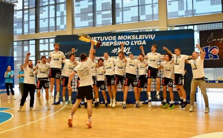Auksinė vilniečių karta užbaigė kelionę dar vienu triumfu MKL čempionate