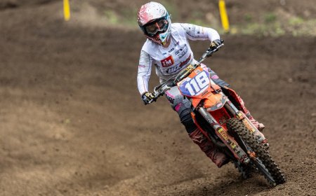 Istorinis Adrijos Skudutytės finišas Ispanijoje: užfiksavo geriausią rezultatą Pasaulio motokroso čempionate