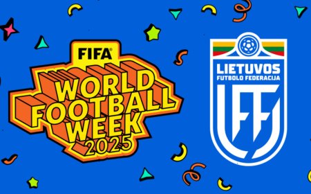 Startuoja tarptautinė FIFA futbolo savaitė