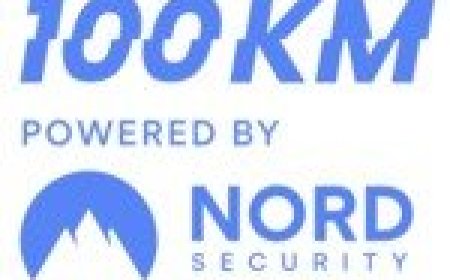 „100 km powered by Nord Security”