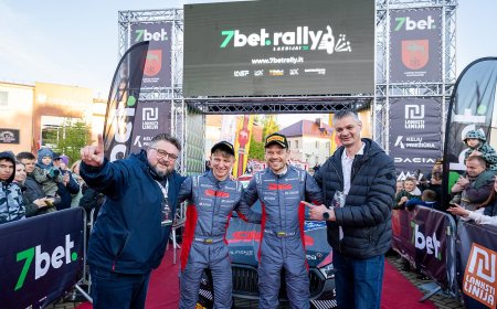 Lazdijų ralio varžybose – Žalos ir Vainevičiaus triumfas