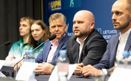 Lietuvos Prezidentas Gitanas Nausėda suteikė globą 2025 m. šiuolaikinės penkiakovės pasaulio čempionatui 