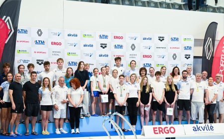 Lietuvos šuolių į vandenį čempionate – M. Lisausko dominavimas ir kartų kaita