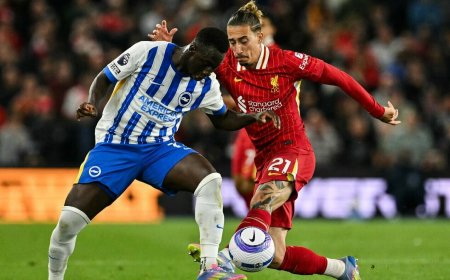 Liverpool“ neišlaikė pranašumo ir nusileido „Brighton“ Premier lygoje