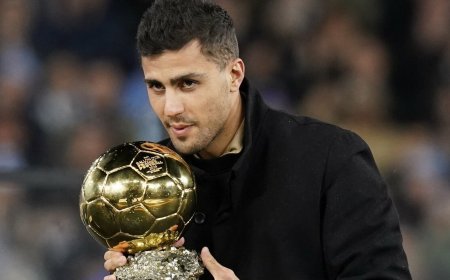 „Ballon d'Or“ laureatas Rodri po sunkios traumos vėl pasiruošęs padėti „Manchester City“ sezono pabaigoje