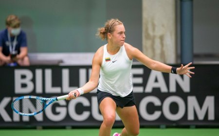 Iveta Dapkutė Armėnijoje laimėjo prieš aukščiau reitinguotą varžovę ITF moterų teniso turnyre