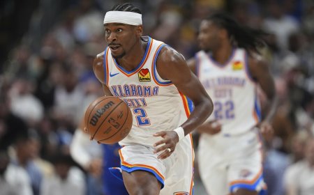 Shai Gilgeous-Alexanderis pripažintas naudingiausiu 2024–2025 m. NBA sezono žaidėju