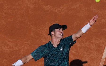 Kvalifikacijos finale kritęs Gaubas liko per plauką nuo „French Open“ turnyro