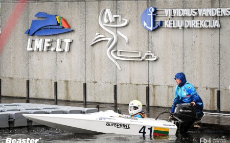 LIETUVOS MOTORLAIVIŲ ČEMPIONATO I ETAPAS 2025