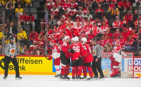 Danijos ledo ritulio rinktinė pralaimėjo Šveicarijai 0:7 ir kovos dėl pasaulio čempionato bronzos