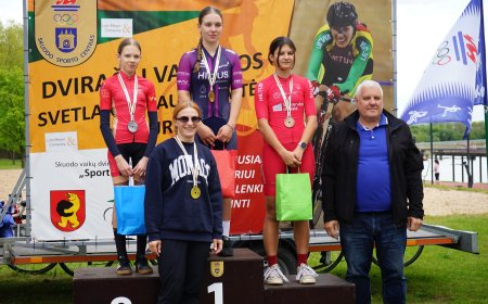 Įvyko Lietuvos dviračių sporto vaikų čempionatas