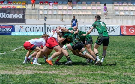 Lietuvos vyrų regbio-7 rinktinė iškovojo tarptautinio turnyro Ispanijoje sidabro medalius