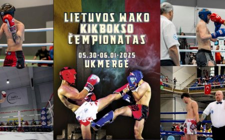 Ukmergėje įvyks visų amžiaus grupių atviras WAKO Lietuvos kikbokso čempionatas