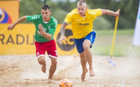 Marijampolėje startuoja 2025-ųjų STIKLITA Lietuvos paplūdimio futbolo čempionatas