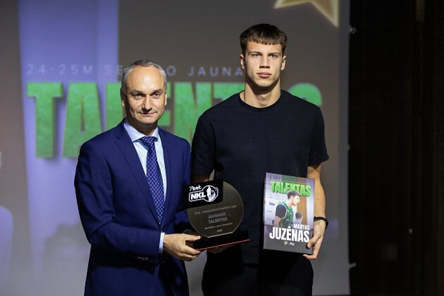 NKL išdalino sezono apdovanojimus: žalgiriečiui – dvigubas įvertinimas