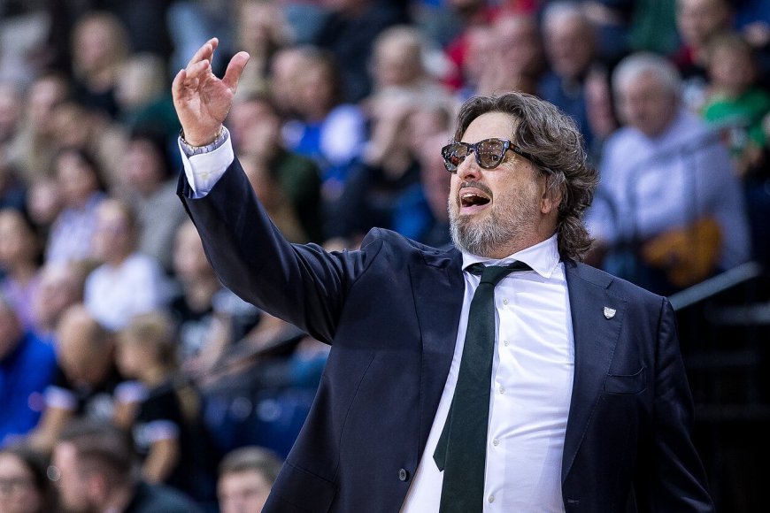 26-os iš eilės „Žalgirio“ pergalės LKL nesureikšminęs Trinchieri: nežiūriu į skaičius