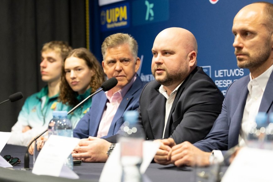 Lietuvos Prezidentas Gitanas Nausėda suteikė globą 2025 m. šiuolaikinės penkiakovės pasaulio čempionatui