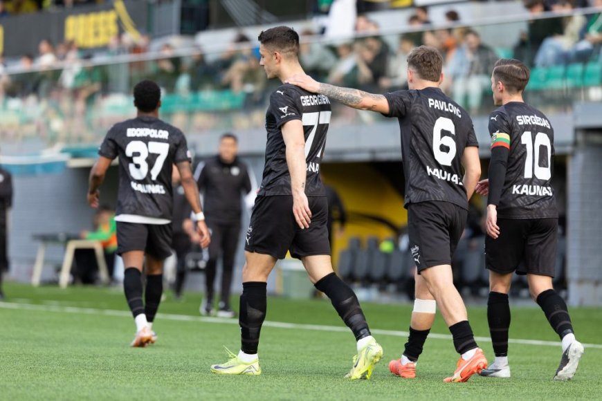 FPRO LFF taurės aštunfinalyje – pokeriu pažymėta kauniečių pergalė „Žalgirių“ mūšyje
