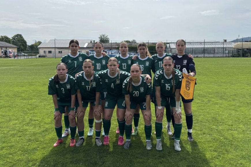 Merginų U16 rinktinė patyrė pralaimėjimą slovėnėms