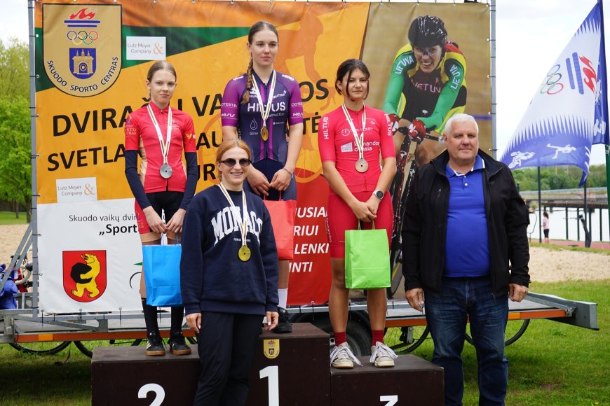 Įvyko Lietuvos dviračių sporto vaikų čempionatas