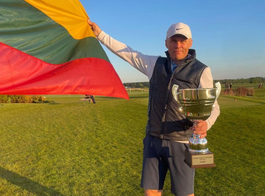 Darius Momkus BTA Latvian Mid-Amateur and Senior Open Championship 2025 50+ amžiaus grupės nugalėtojas!