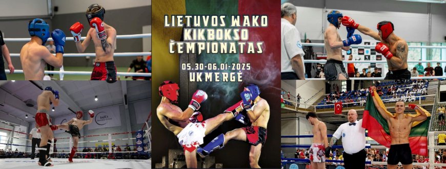 Ukmergėje įvyks visų amžiaus grupių atviras WAKO Lietuvos kikbokso čempionatas