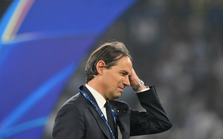 Simone Inzaghi svarsto ateitį „Inter“ klube po skaudaus pralaimėjimo Čempionų lygos finale