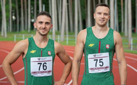 Lietuvos 4x100 m estafetės rekordas pagerintas po 16 metų – Vilniaus ir Kauno sprinteriai pasiekė naują rezultatą