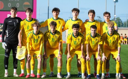 Per pridėtą laiką praleistas įvartis lėmė U19 rinktinės pralaimėjimą Estijoje