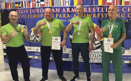 Druskininkietis iš Europos čempionato sugrįžo su bronza