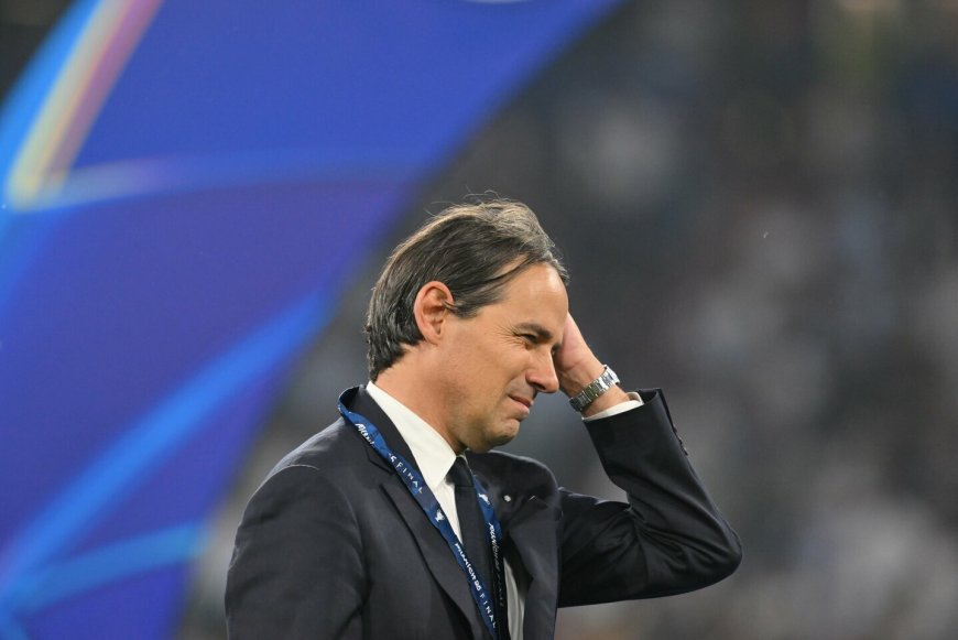 Simone Inzaghi svarsto ateitį „Inter“ klube po skaudaus pralaimėjimo Čempionų lygos finale