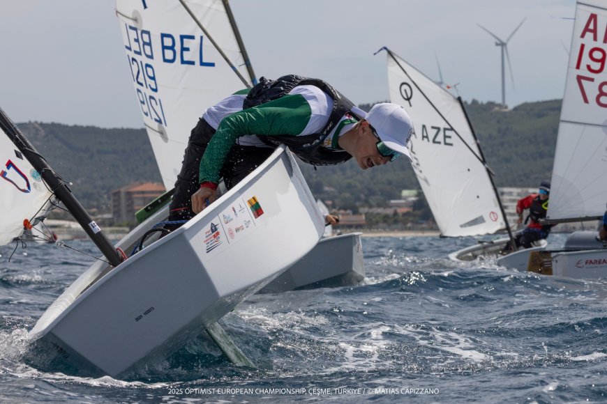 - Lietuvos „Optimist“ rinktinė baigė pasirodymą Europos „Optimist“ čempionate