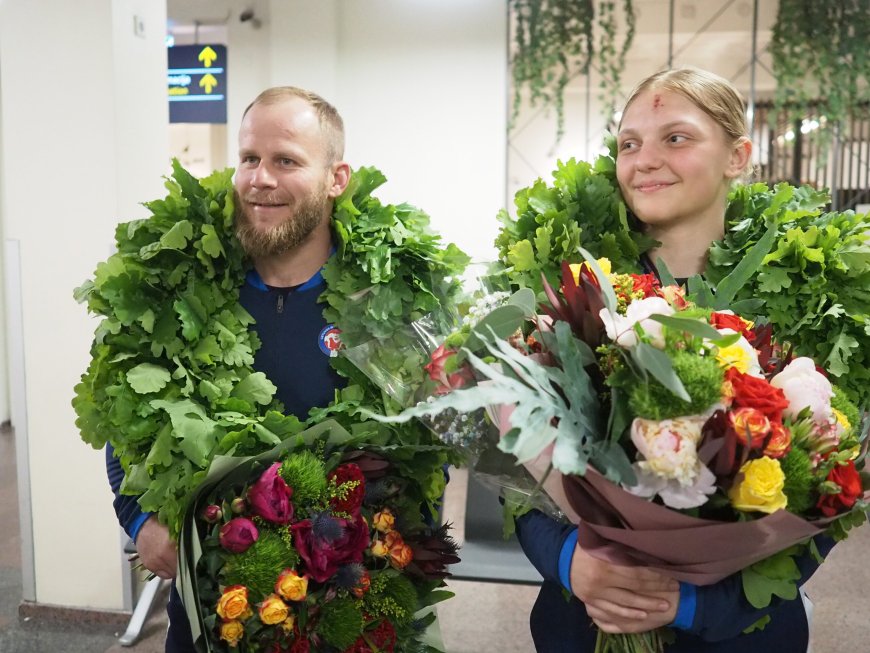 Tverskytė su Europos sidabru atskrido į Lietuvą