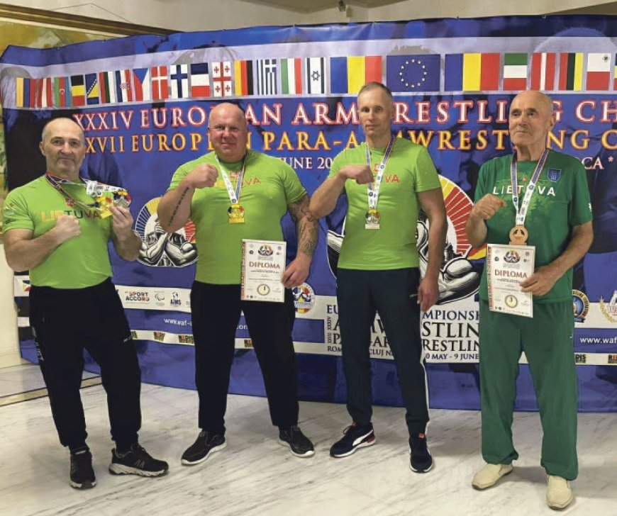 Druskininkietis iš Europos čempionato sugrįžo su bronza