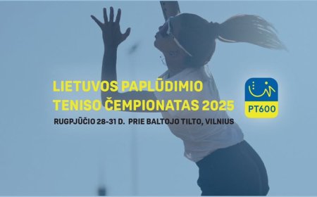 Lietuvos paplūdimio teniso čempionatas 2025 | Tiesiogiai iš karščiausio smėlio