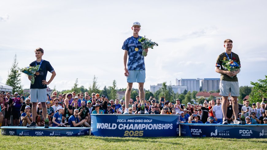 Pirmasis PDGA diskgolfo pasaulio čempionatas Europoje: triumfai, drama ir lietuvių debiutas