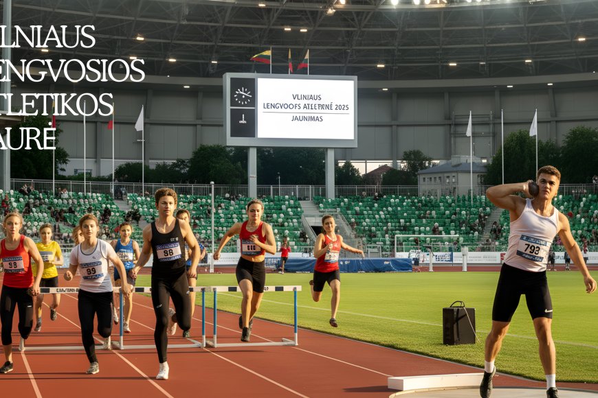 Vilniaus Lengvosios Atletikos Taurė 2025: Jaunųjų Talentų ir Profesionalų Susitikimas Manieže