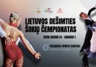 Palangoje – 2026 m. Lietuvos 10 šokių čempionatas: susirinks stipriausi šalies šokėjai, tiesioginė transliacija per videosportas.lt